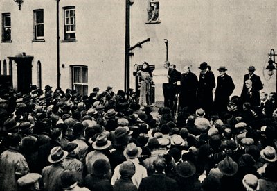 إعلان الاستطلاع في إيبينج ، 1924 ، 1945. بواسطة غير معروف