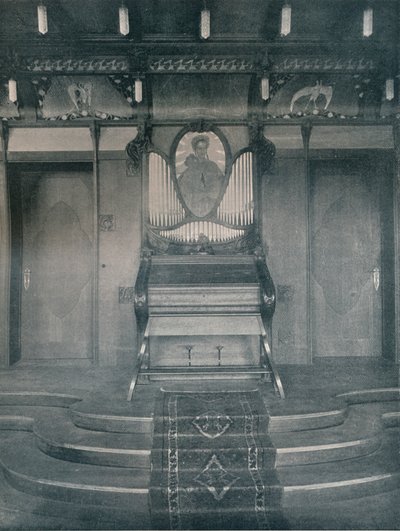 زخارف لغرفة موسيقى فريتز إرلر ، c1899 بواسطة غير معروف