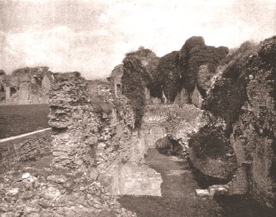 قلعة دينبي ، دينبيشاير ، ويلز ، 1894. بواسطة غير معروف