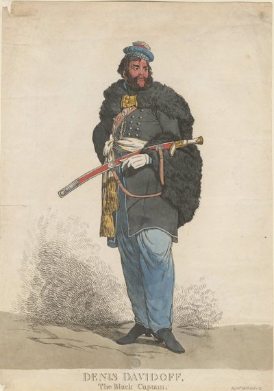 دينيس دافيدوف 1784-1839 ، 1813 بواسطة غير معروف