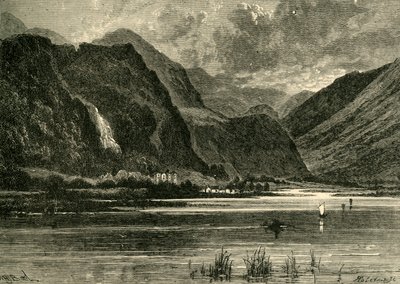 ديروينت ووتر ، النظر نحو Borrowdale ، 1898. بواسطة غير معروف