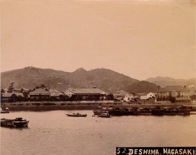 ديشيما ، ناغازاكي ، c1890-1900 بواسطة غير معروف