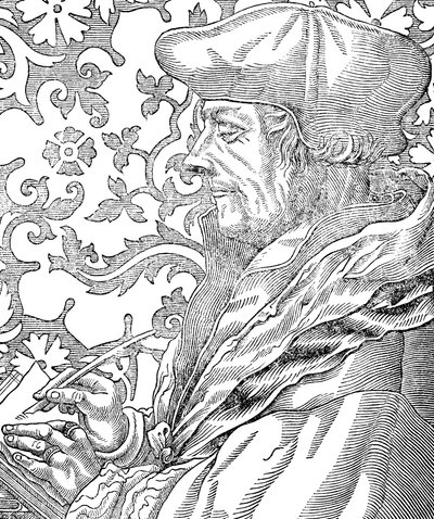 Desiderus Erasmus ، عالم إنساني وباحث هولندي من القرن الخامس عشر إلى السادس عشر ، القرن التاسع عشر بواسطة غير معروف