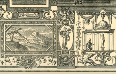 تصميم لتزيين الحائط أو السقف بطعم غريب ، القرن السادس عشر ، 1881. بواسطة غير معروف