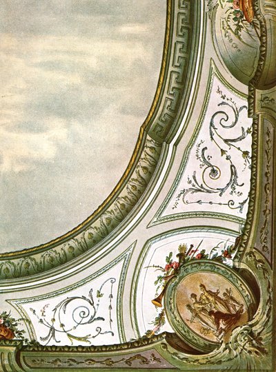 تصميم لزخرفة السقف ، إيطاليا ، 1928. بواسطة غير معروف