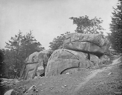 Devils Den ، Gettysburg ، بنسلفانيا ، c1897. بواسطة غير معروف