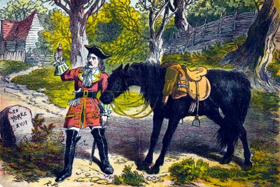 ديك توربين 1706-1739 ، السارق الإنجليزي والطريق السريع ، القرن التاسع عشر بواسطة غير معروف