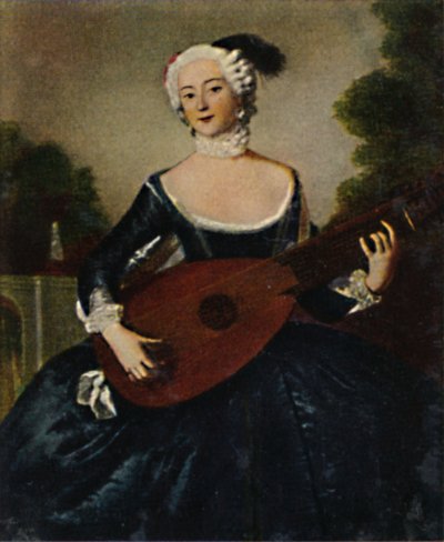 الأخت المفضلة فريدر. د. 1709-1758. - لوحة بقلم بيسني 1934. بواسطة غير معروف