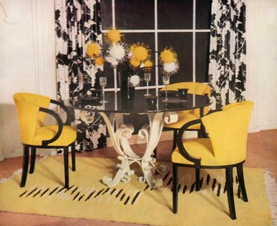 مجموعة غرف الطعام من Hayes Marshall for Fortnum & Mason Ltd. ، لندن ، 1937 بواسطة غير معروف