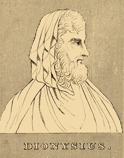 ديونيسيوس ، c432-367 قبل الميلاد ، 1830. بواسطة غير معروف