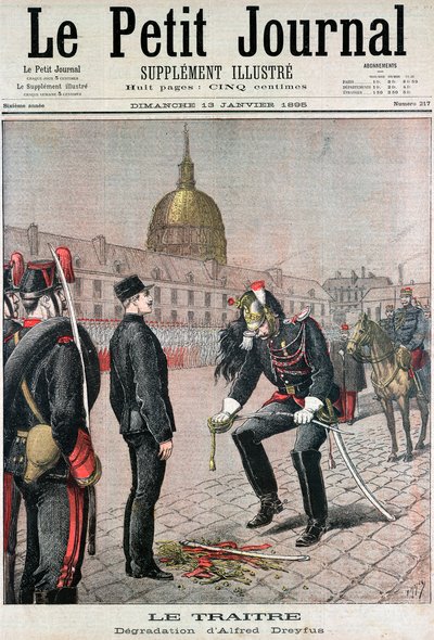 عار ألبرت دريفوس 1895 بواسطة غير معروف
