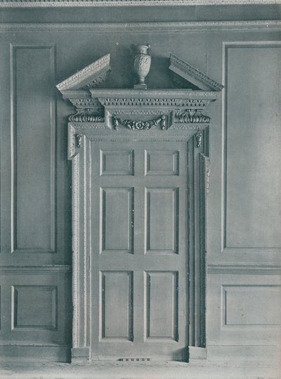 باب الغرفة المغطاة ، الجورجية المبكرة ، 26 ، حديقة هاتون ، c1909 بواسطة غير معروف