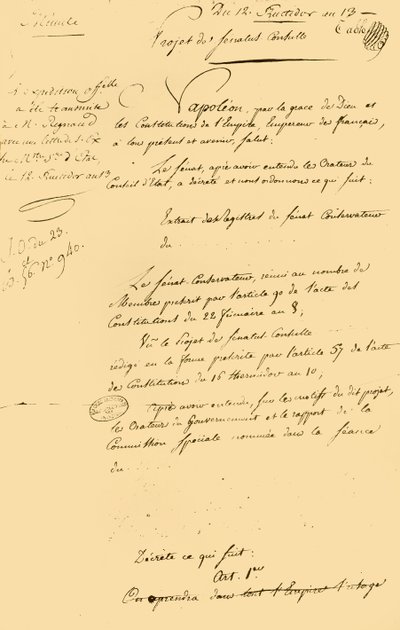 مسودة ... إعادة إنشاء التقويم الميلادي ، 29 أغسطس 1805 ، 1921. بواسطة غير معروف