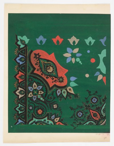 الرسم ، أواخر القرن التاسع عشر بواسطة غير معروف