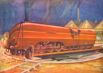 دوقة غلوستر ، LMS ، على القرص الدوار ، مدينة كامدن ، 1940 بواسطة غير معروف