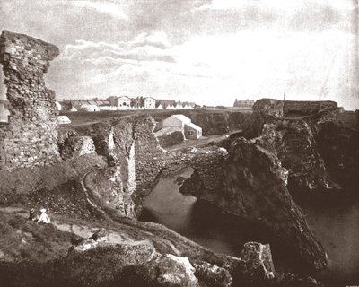 قلعة دنبار ، شرق لوثيان ، اسكتلندا ، 1894. بواسطة غير معروف