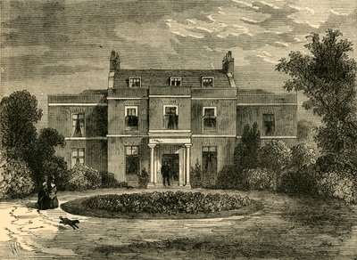 إيرلز كورت هاوس سابقًا جون هانترز هاوس ، c1876. بواسطة غير معروف