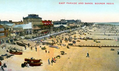 East Parade and Sands ، Bognor Regis ، West Sussex ، 1950 بواسطة غير معروف