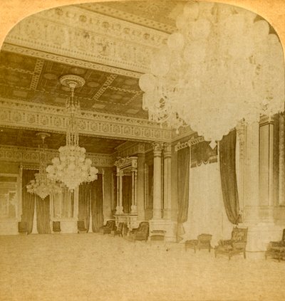 الغرفة الشرقية في قصر الرؤساء ، واشنطن ، DCUSA ، 1900. بواسطة غير معروف