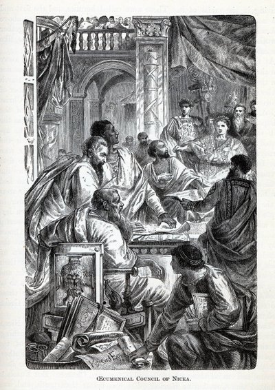 المجمع المسكوني لنيقية ، 1882 بواسطة غير معروف