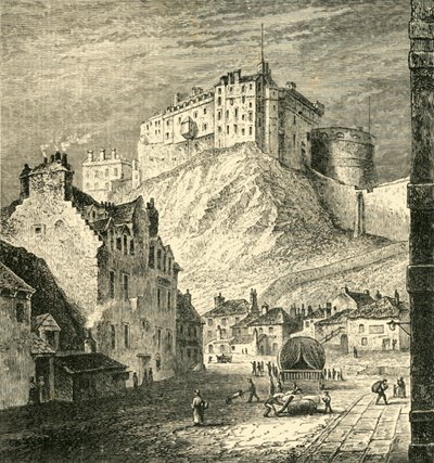 قلعة ادنبره ، من ملوك ميوز ، 1825 ، 1890. بواسطة غير معروف