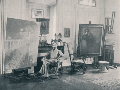 إدموند فرانسوا أمان جان 1858-1936. رسام رمزي فرنسي ، 1898 بواسطة غير معروف