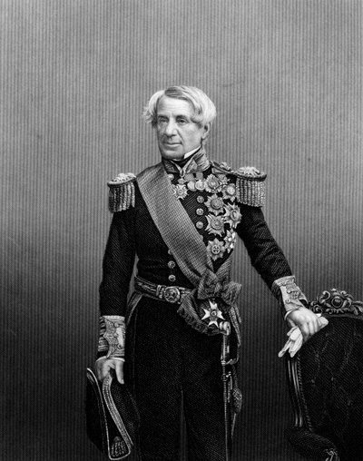 إدموند ليونز ، بارون ليون الأول ، قائد البحرية البريطانية ، c1860 بواسطة غير معروف