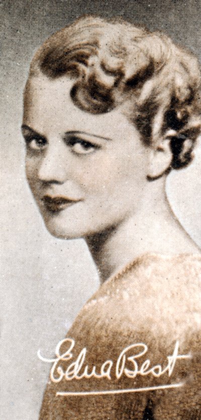 Edna Best 1900-1974 ، المسرح البريطاني وممثلة الشاشة ، 1935 بواسطة غير معروف