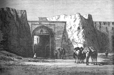 Eedgah ، أو البوابة الشمالية ، قندهار ، c1880 بواسطة غير معروف