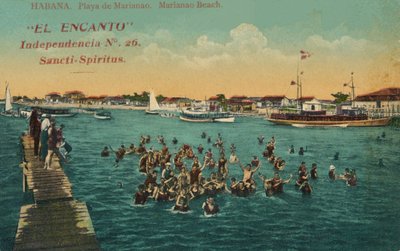 El Encanto Independencia ، Sancti-Spiritus. شاطئ مارياناو. هافانا ، c1910 بواسطة غير معروف