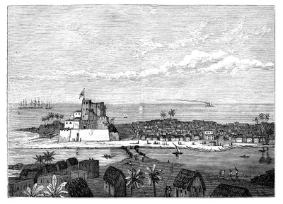 المينا ، جولد كوست ، غرب أفريقيا ، c1890 بواسطة غير معروف