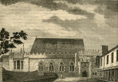Ely House - The Hall، c1872. بواسطة غير معروف
