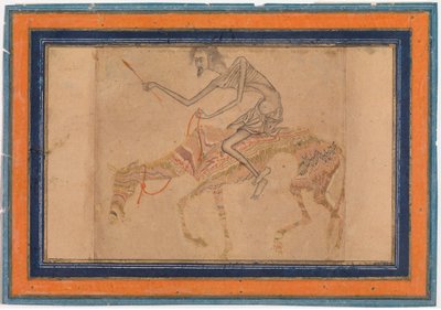الحصان الهزيل والفارس ، كاليفورنيا. 1625. بواسطة غير معروف