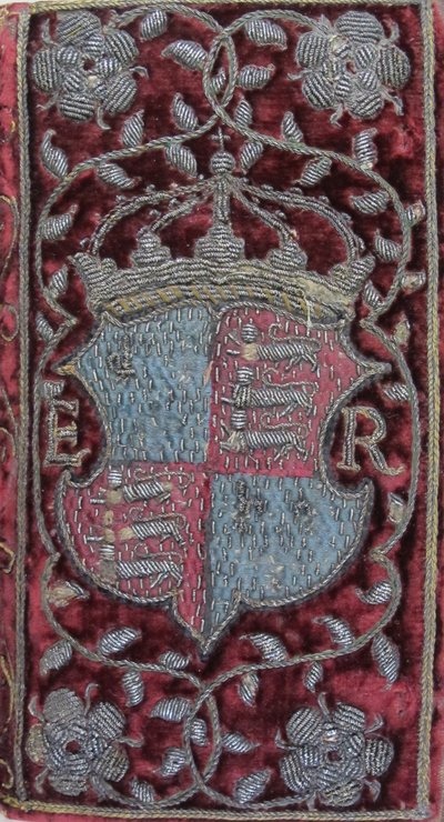 مطرزة مخملية مطرزة على عظات John Udalls بأذرع إليزابيث الأولى ، 1596 بواسطة غير معروف