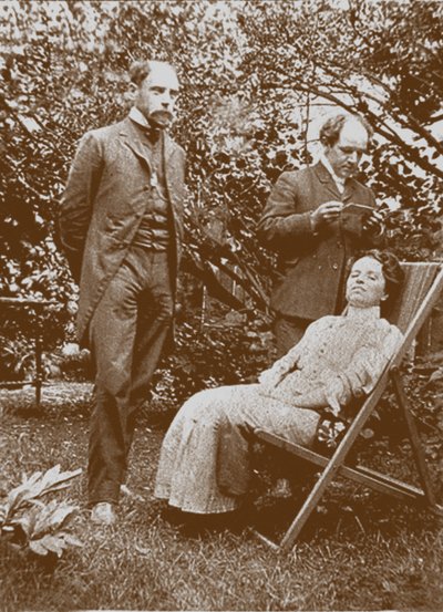 إميل ، آنا ونيكولاي ميدتنر ، 1900 بواسطة غير معروف