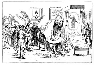 السذاجة الإنجليزية ، أو الشبح غير المرئي ، 1762 بواسطة غير معروف