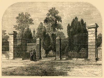مدخل مقبرة برومبتون ، c1876. بواسطة غير معروف