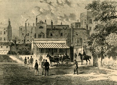 مدخل Old Tattersalls. ، c1876. بواسطة غير معروف
