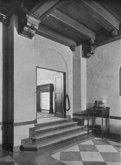 مدخل إلى غرفة الطعام الجنوبية الشرقية ، مبنى نوادي الأخوة ، مدينة نيويورك ، 1924 بواسطة غير معروف