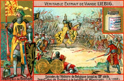 حلقات في تاريخ بلجيكا حتى القرن الثالث عشر: John I of Brabant، c1900 بواسطة غير معروف