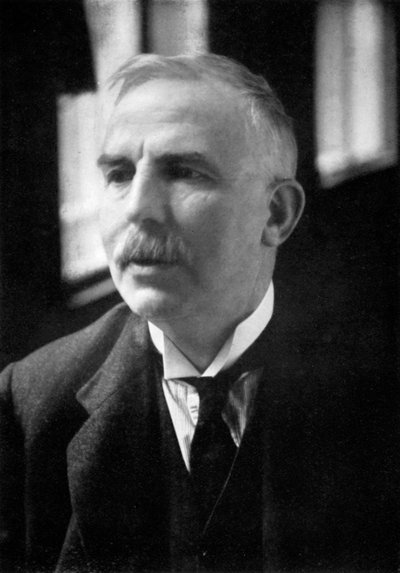 إرنست رذرفورد 1871-1937 ، فيزيائي ذري حائز على جائزة نوبل ، c1908 بواسطة غير معروف