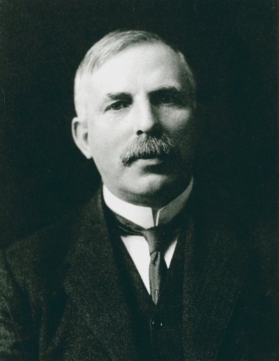 إرنست رذرفورد 1871-1937 ، فيزيائي ذري حائز على جائزة نوبل ، c1908 بواسطة غير معروف