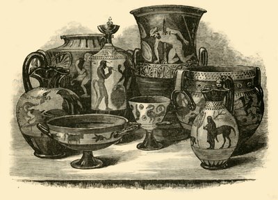 المزهريات الأترورية ، 1890. بواسطة غير معروف