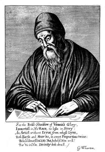 إقليدس ، عالم رياضيات يوناني قديم ، 1661 بواسطة غير معروف