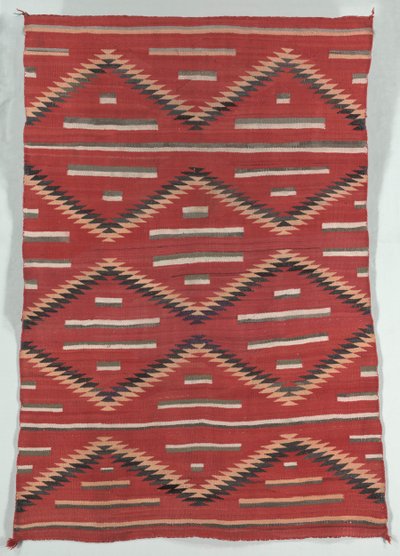 Eyedazzler Style Rug ، ج. 1890-1900. بواسطة غير معروف