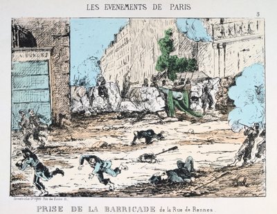 سقوط كومونة باريس ، 1871 بواسطة غير معروف