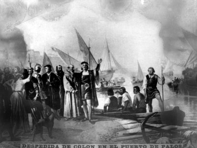 وداعًا لكولومبوس ، 1482 ، 1920 بواسطة غير معروف