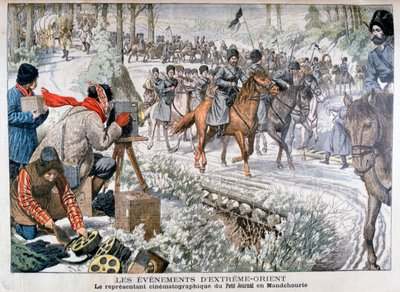 التصوير في منشوريا خلال الحرب الروسية اليابانية 1904 بواسطة غير معروف