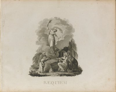 الطبعة الأولى من The Requiem in D Minor ، K. 626 بواسطة Wolfgang Amadeus Mozart ، ج. 1800. بواسطة غير معروف