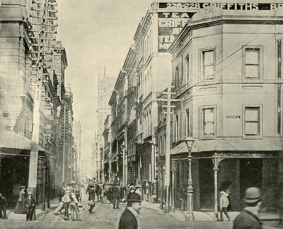 فليندرز لين ، ملبورن ، 1901. بواسطة غير معروف